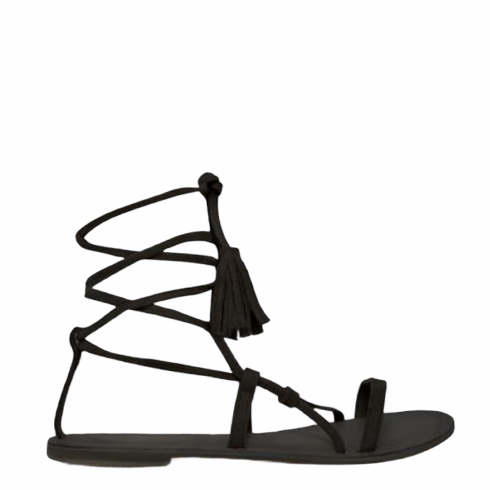 Black Gladiator Sandal Asos